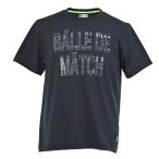 ショッピングsale2022 【SALE】バルデマッチ デザインロゴTシャツ   BDM - B1105 - 042   Balle de match Tennis MS メンズ  22FW【メーカー取寄せ商品】