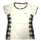 【ネットバーゲン】バボラ PURE SHORT SLEEVE SHIRT   BWG2378-BG00   Babolat LS レディース  22FW