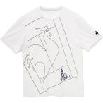 [ сеть выгодная покупка ] Le Coq s Porte .f графика p Ractis рубашка LN5SHT53M-WH00 lecoq sportif MS мужской 25SS