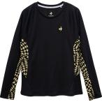 【ネットバーゲン】ルコックスポルティフ グラフィック長袖ゲームシャツ   LN5SLT10L-BK00   lecoq sportif LS レディース  25SS