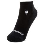 【ネットバーゲン】ルコックスポルティフ テニスアンクルソックス   QTATJB11 - BLK ブラック   lecoq sportif SC アクセサリー  22SS