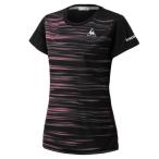[ сеть выгодная покупка ] Le Coq s Porte .f рубашка с коротким рукавом QTWPJA23WS-BLK lecoq sportif LS женский *u in The - оригинал 