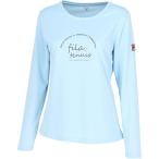 ショッピング長袖tシャツ フィラ グラフィック長袖Ｔシャツ   VL2817-10   FILA LS レディース  24SS