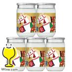 . год . главный этикетка японкое рисовое вино (sake) большой сакэ гиндзё Ozeki one cup Mini 100ml бутылка ×5шт.@(005)