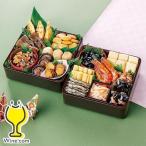 2024年12月25〜30日お届け おせち お節 御節 料理 2025 送料無料 鴨井本舗 カモ井のおせち 吉備 きび 15品 重箱なし 約2〜3人前『KMI』
