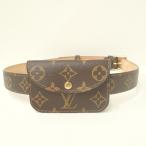 美品/  LOUIS VUITTON ルイ・ヴィトン M6933U モノグラム サンチュール ポシェット ボディバッグ ウエストバッグ モノグラム レディース