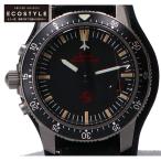 Sinn ジン 503.EZM1 レザーベルト クロノグラフ 自動巻 腕時計 シルバー/ブラック メンズ