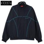 Supreme シュプリーム 19SS ブラック パイピング トラックジャケット ブラック M ジャケット ナイロン メンズ 中古