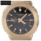 美品 G-SHOCK ジーショック FINE METALLIC SERIES GM-2100YMG-9AJF アナデジ クオーツ 腕時計 ゴールド メンズ