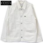 Lacoste ラコステ CH2601 ホワイト ヘビーオンスデニムジャケット ホワイト US S/M ジャケット デニム メンズ 中古