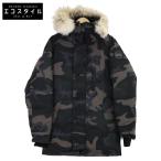 CANADA GOOSE カナダグース 3426MB シャトーパーカ ブラックラベル カモフラ ファー付フーディダウン ジャケット XS メンズ