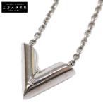 LOUIS VUITTON ルイヴィトン M63197 ネックレス・エセンシャル V シルバー レディース