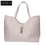 美品 FURLA フルラ WB01498 BX3353 GOCCIA XL ゴッチャ グレインレザー ホーボーバッグ トートバッグ VAN00 VANIGLIA レディース