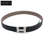 新品同様 HERMES エルメス ベルトバックル ミニ・コンスタンス マルトレ ＆ レザーベルト キット 24 U刻 リバーシブル ベルト 80