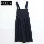 ショッピングギャルソン TAO COMME des GARCONS タオ コムデギャルソン TC-A101 ネイビー ウールギャバ 後染 ジャンパー スカート ネイビー M スカート ウール レディース 中古