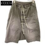ショッピングサルエル Rick Owens リックオウエンス RU20S7384-TE グレー サルエル ハーフパンツ グレー IT36 ボトムス コットン メンズ 中古