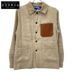 ショッピングCOMME COMME des GARCONS SHIRT コムデギャルソンシャツ WE-J401 ベージュ リネン カバーオール ベージュ S ジャケット リネン メンズ 中古