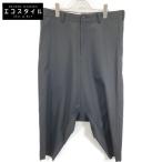 ショッピングサルエル COMMEdesGARCONS HOMME PLUS コムデギャルソンオムプリュス PN-P093 ブラック サルエルパンツ ブラック ＸＳ ボトムス ウール メンズ 中古