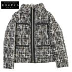 HERNO ヘルノ PI1321D ブラウン系 ツイードダウンジャケット ブラウン系 42 ジャケット ポリエステル レディース 中古