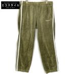 Supreme シュプリーム 22FW Studded Velour Track Pant ボトムス S カーキ メンズ