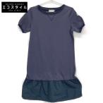 ショッピングmoncler MONCLER モンクレール 14年製 ネイビー ABITO MANICHE CORTE ワンピース ネイビー XS ワンピース レディース 中古