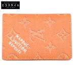  как новый LOUIS VUITTON Louis Vuitton M26840 бур nai The -duposhu футляр для карточек карамель мужской 