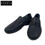 LARDINI Lardini кожа обувь для вождения 8 темно-синий мужской 