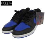 未使用 NIKE ナイキ エア ジョーダン 1 LOW '85Black and Royal Blue シューズ メンズ ブルー×ブラック 28cm IB1981-004 24年製