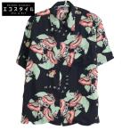 SUN SURF サンサーフ SS37140 ANELA KAPUA ブラック L トップス レーヨン メンズ 中古