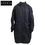 ショッピングVUITTON LOUIS VUITTON ルイヴィトン 美品　FJOWO2XTQ モノグラム フーテッド ナイロンコート コート 38 ブラック レディース