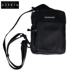 BALENCIAGA バレンシアガ 593651 エクスプローラー クロスボディバッグ ショルダーバッグ ブラック メンズ