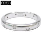 TIFFANY＆Co. ティファニー Pt950 10Pダイヤモンド ドッツ リング 指輪 プラチナ レディース