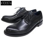 新品/  COMMEdesGARCONS HOMME コムデギャルソンオム レザー プレーントゥ シューズ 26.5 ブラック メンズ