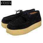 ショッピングロエベ LOEWE ロエベ スエード ワラビーチェッカブーツ シューズ メンズ 黒 ブラック 43 590321