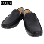  как новый / REGAL Reagal 55BL кожа туфли без застежки 27 черный мужской 
