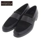 美品 MAISON KITSUNE メゾンキツネ ×NERD MIND loafers / ローファー シューズ レディース ブラック 38 / 24
