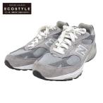 ニューバランス new balance スニーカ シューズ メンズ グレー スエード サイズ 27cm MR993GL  USA