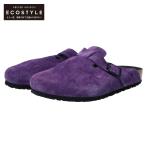 美品/   BIRKENSTOCK ビルケンシュトック 560631-41 BOSTON スエードサンダル  26.5 パープル  メンズ