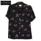 WACKO MARIA ワコマリア ブラック マーメイド アロハシャツ ブラック S トップス レーヨン メンズ 中古