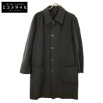 Dunhill ダンヒル グレー ウール×カシミヤ ステンカラーコート グレー M コート ウール メンズ 中古
