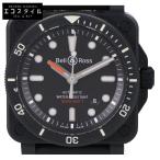 Bell＆Ross ベル＆ロス BR03-92-D-BL-CE1SRB diver black matte 42 MM 自動巻き 腕時計 ブラック メンズ