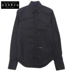 ショッピングディースクエアード DSQUARED2 ディースクエアード ポリ 長袖 シャツ トップス メンズ ブラック 44