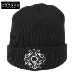 /国内正規 Chrome Hearts クロムハーツ WOOL WATCH CAP CHプラス ビーニー / ニット帽 帽子 OS ブラック メンズ