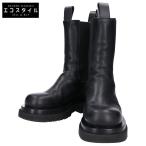 ショッピングボッテガ BOTTEGA VENETA ボッテガヴェネタ 592045 ザ・ラグ チェルシー / サイドゴア ブーツ シューズ 36 ブラック レディース