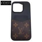 ショッピングVUITTON LOUIS VUITTON ルイヴィトン 24年製 M12551 IPHONE バンパー 16 PRO モノグラムキャンバス/カーフレザー 携帯ケース