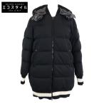 ショッピングmoncler 美品   MONCLER モンクレール 18年製 HARFANG ハーファング ダウンジャケット 4 ブラック レディース
