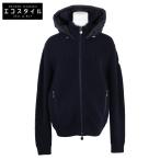 MONCLER モンクレール MAGLIONE TRICOT CARDIGAN ジップアップ ダウン切替ニット ジャケット M ネイビー メンズ
