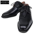 新品同様/  REGAL リーガル 123R レザー ウィングチップ シューズ 23.5cm ブラック メンズ