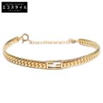 FENDI フェンディ バゲット ブレスレット M ゴールド レディース