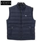 国内正規/  PRADA プラダ SGH556 トライアングルロゴ ダウン ベスト 52 ネイビー メンズ